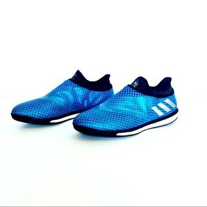 Adidas Messi 16.1 Street Soccer Shoes - Shock Blue (US 9.5)